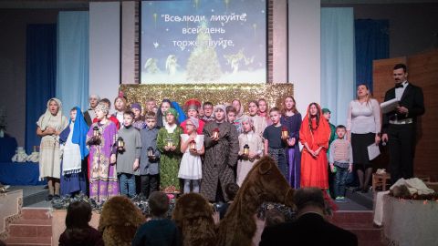 Рождественская сценка