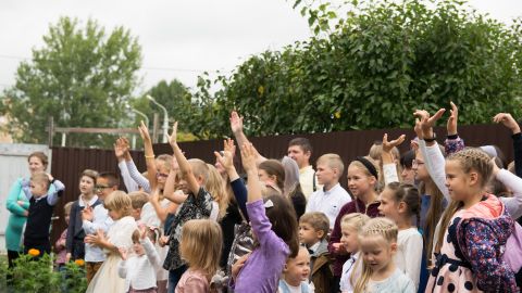 Линейка Воскресной школы