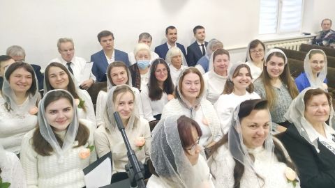 Участие сводного хора в церкви на ул. Передовой