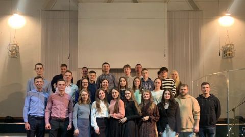 Посещение церкви в г. Заславль