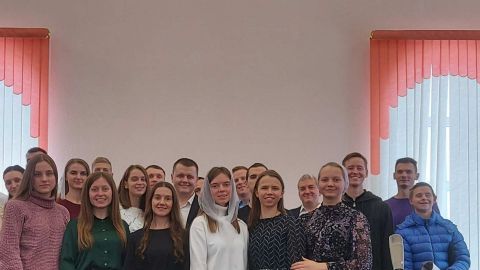 Посещение церкви в г. п. Телеханы