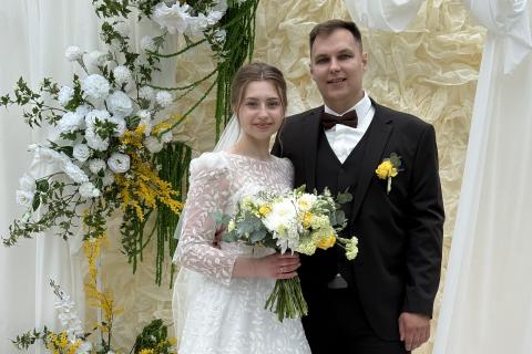 Бракосочетание Хаванского Евгения и Черкас Миланы
