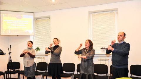 В поместной церкви Гомеля