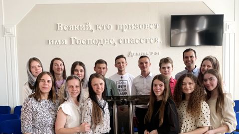 Посещение церкви в г. Копыль